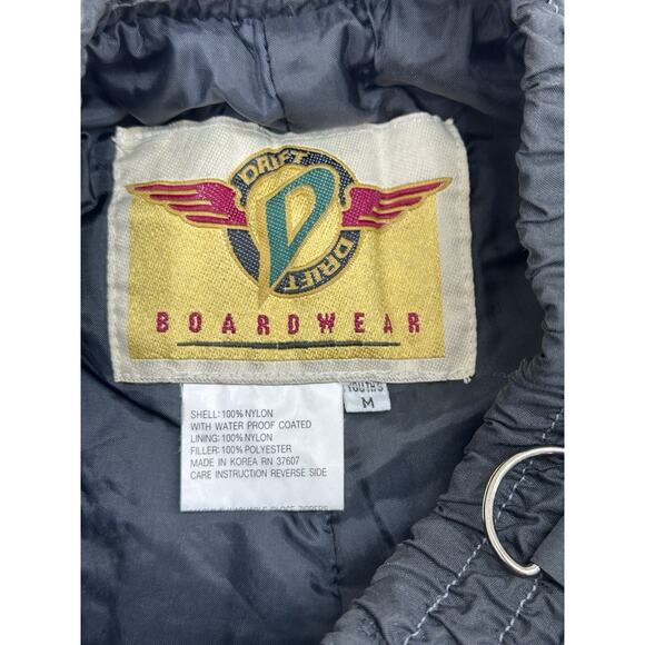 Drift Boardwear Childrens Snow Pants Youth Medium Black Waterproof Coated Ski - Picture 4 of 10